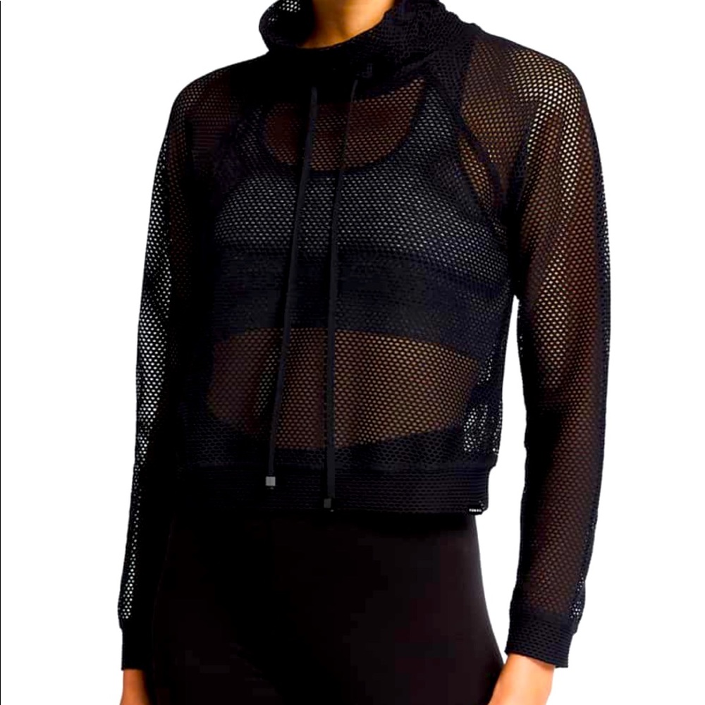 KORAL Mesh Cropped Pullover (XS)